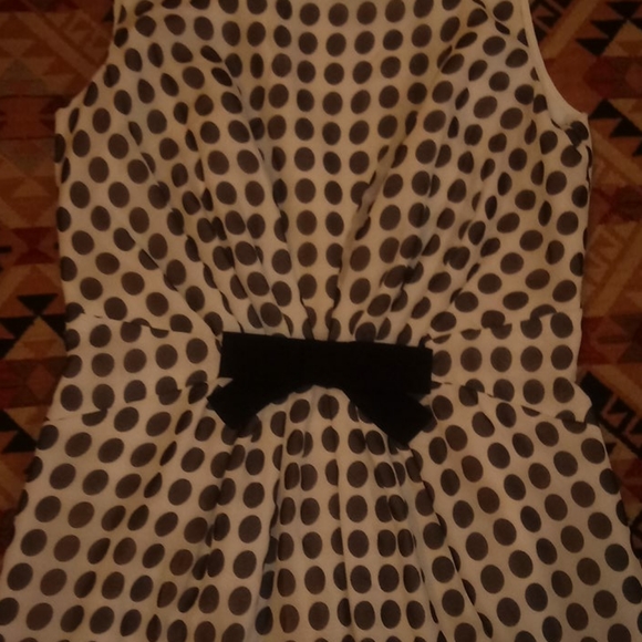 Coldwater Creek Pocka Dot Dress Size 8. Beautiful. - Picture 3 of 16